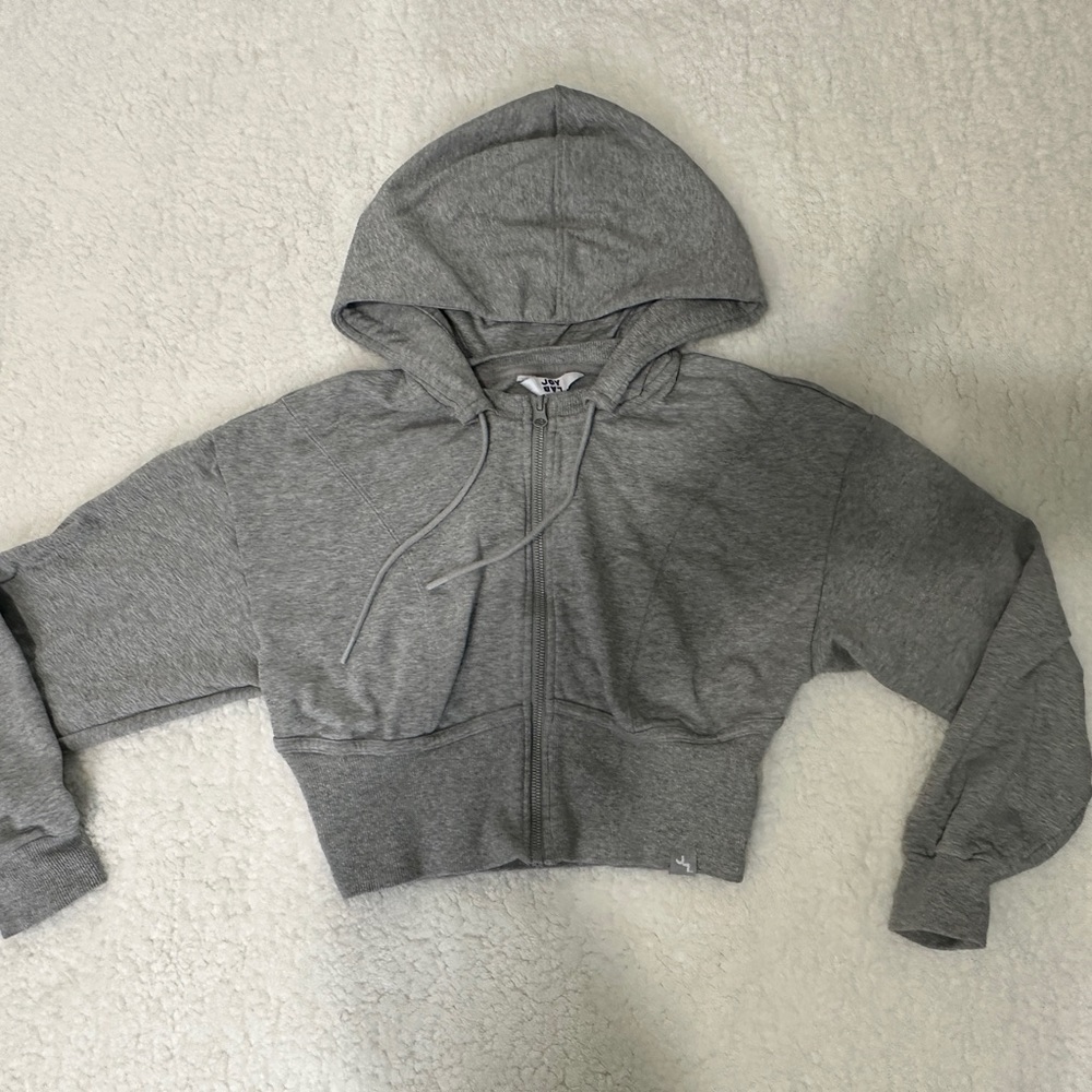 JoyLab Cropped Zip Up